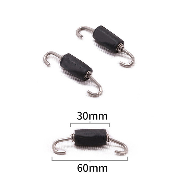 Motorcycle Exhaust Muffler Mounting Spring With Rubber